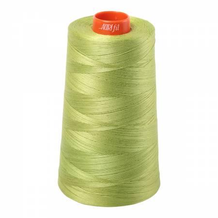 Mako Cotton Embroidery Thread0Wt 6452Yds Spring Green