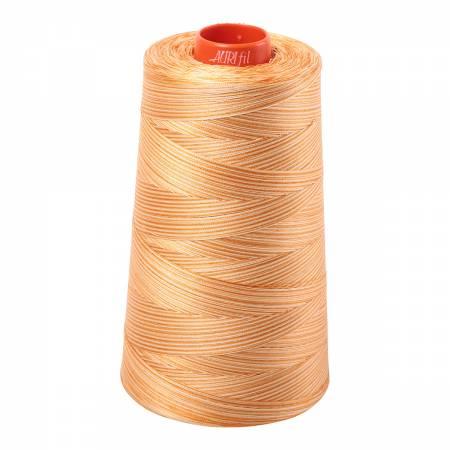 Mako Cotton Embroidery Thread0Wt 6452Yds Variegated Crème Brule