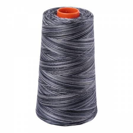 Mako Cotton Embroidery Thread0Wt 6452Yds Variegated Graphite