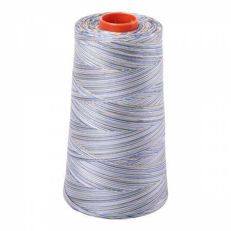 Mako Cotton Embroidery Thread0Wt 6452Yds Variegated Lemon Blueberry