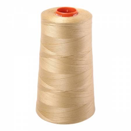Mako Cotton Embroidery Thread0Wt 6452Yds Very Light Brass