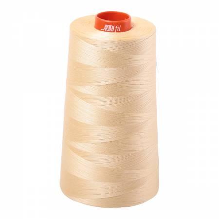 Mako Cotton Embroidery Threadolid 50Wt 6452Yds Champagne