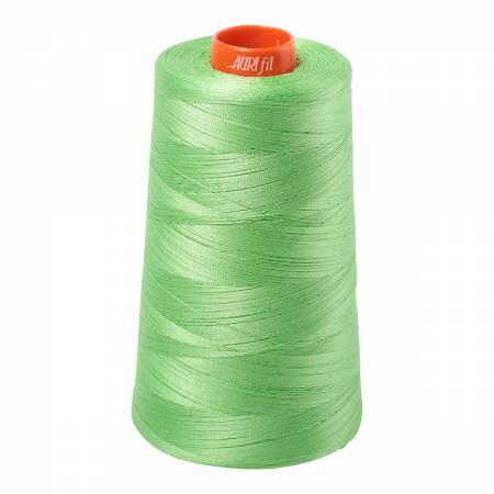 Mako Cotton Embroidery Threadolid 50Wt 6452Yds Shamrock Green