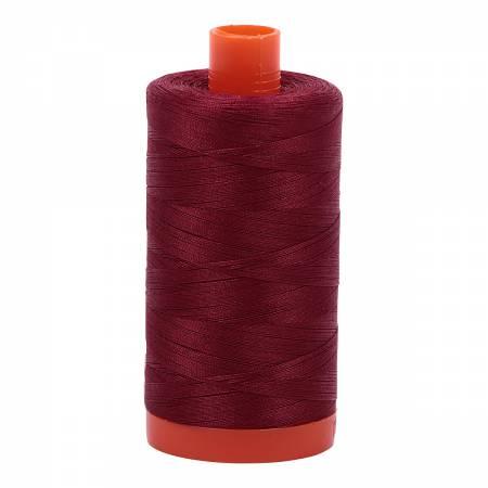 Mako Cotton Thread Solid 50Wt422Yds Dark Carmine Red