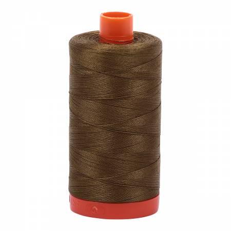 Mako Cotton Thread Solid 50Wt422Yds Dark Olive