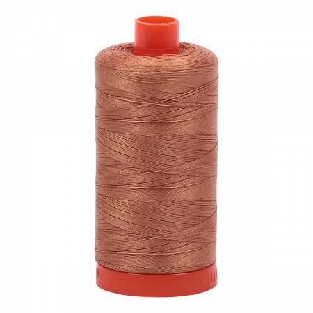Mako Cotton Thread Solid 50Wt422Yds Light Chestnut