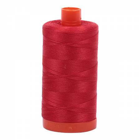 Mako Cotton Thread Solid 50Wt422Yds Lobster Red