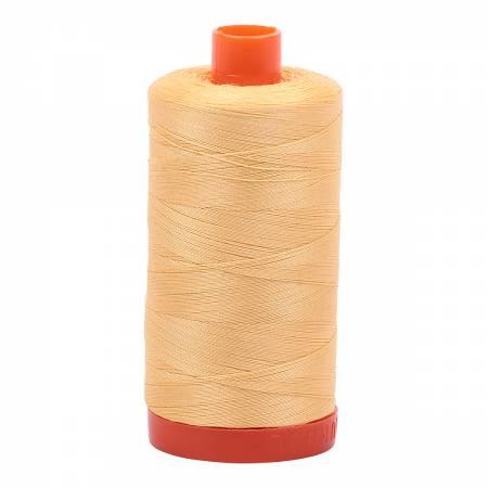 Mako Cotton Thread Solid 50Wt422Yds Medium Butter