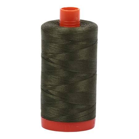 Mako Cotton Thread Solid 50Wt422Yds Medium Green