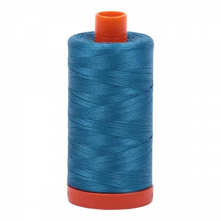 Mako Cotton Thread Solid 50Wt422Yds Medium Teal