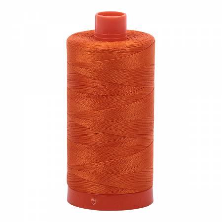 Mako Cotton Thread Solid 50Wt422Yds Orange