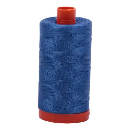 Mako Cotton Thread Solid 50Wt422Yds Peacock Blue