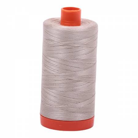 Mako Cotton Thread Solid 50Wt422Yds Pewter