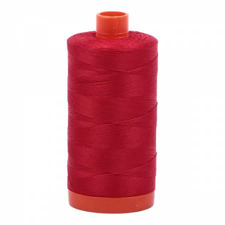 Mako Cotton Thread Solid 50Wt422Yds Red