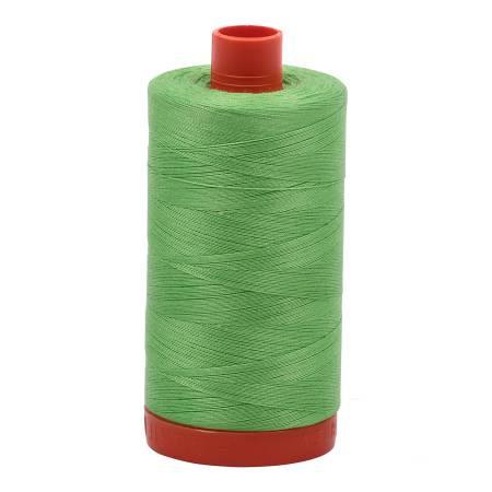 Mako Cotton Thread Solid 50Wt422Yds Shamrock Green