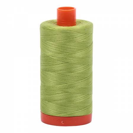 Mako Cotton Thread Solid 50Wt422Yds Spring Green