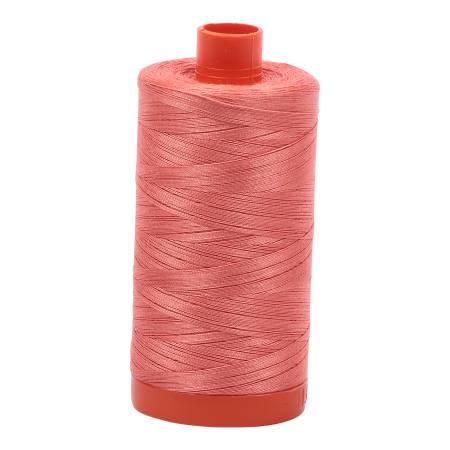 Mako Cotton Thread Solid 50Wt422Yds Tangerine Dream