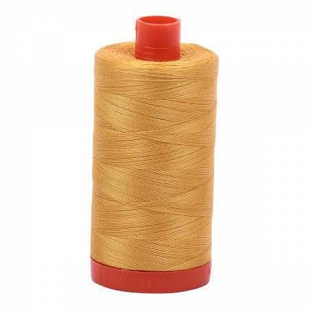 Mako Cotton Thread Solid 50Wt422Yds Tarnished Gold