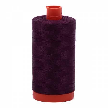 Mako Cotton Thread Solid 50Wt422Yds Very Dark Eggplant