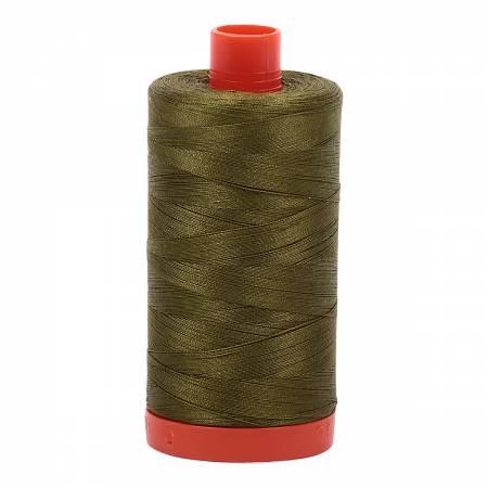 Mako Cotton Thread Solid 50Wt422Yds Very Dark Olive