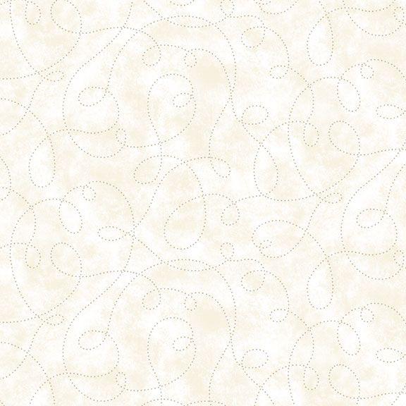 Marcus Fabrics Honeycomb Garden, R210785D, Cream, Pam Buda