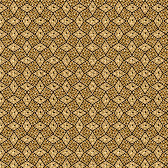 Marcus Fabrics Starfall, R751005D, Gold,
