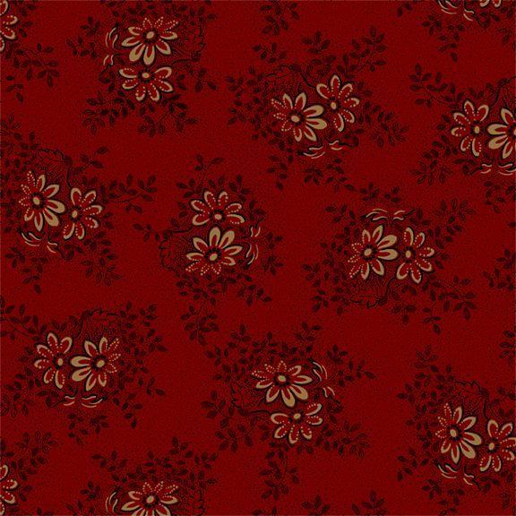 Marcus Fabrics Strawberry Emery, R170865D, Red, Pam Buda