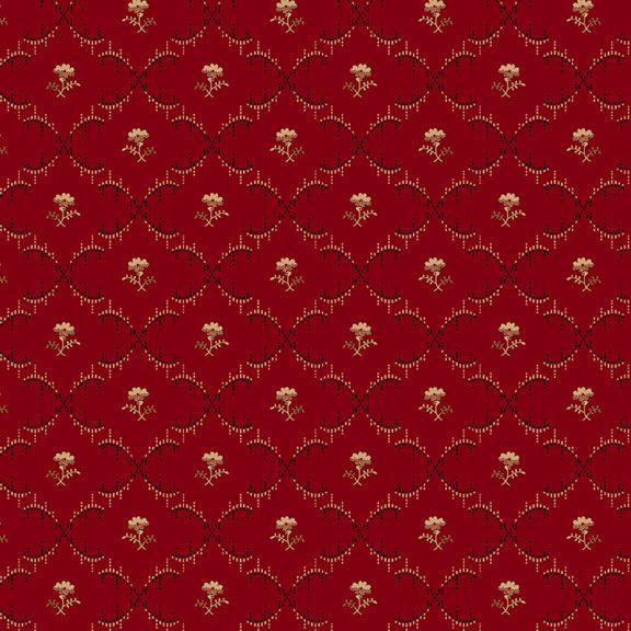 Marcus Fabrics Strawberry Emery, R170869D, Red, Pam Buda