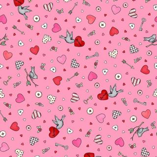 Maywood Studios, Kris Lammers, I Heart You, MAS10762-P, Pink