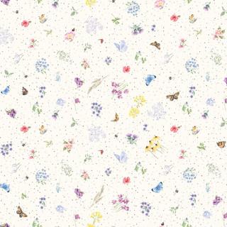 Maywood Studios, Together Is Better, 11122M-E, Cream, Flowers, Butterflies