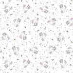Maywood Studios Whiskers & Paws, 10418M-W, White,