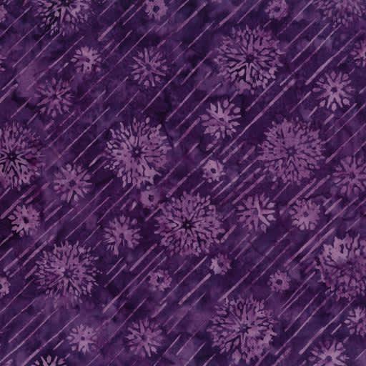 Melonberry - Shooting Stars Batik, TONGA-B6166-AMETHYST, Amethyst