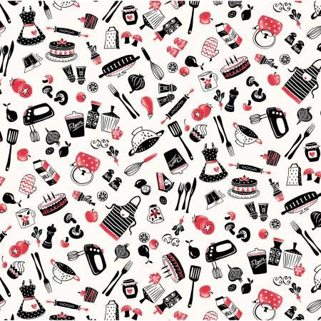 Michael Miller, Kiss the Cook, CX9755-PEAR, Pear