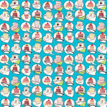 Michael Miller, Kiss the Cook, CX9757-STRM, Storm