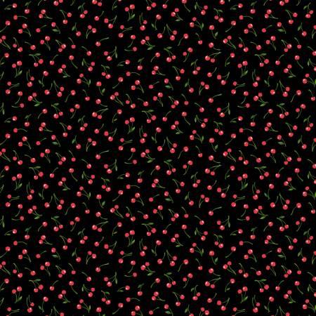 Michael Miller, Kiss the Cook, CX9760-BLAC, Black