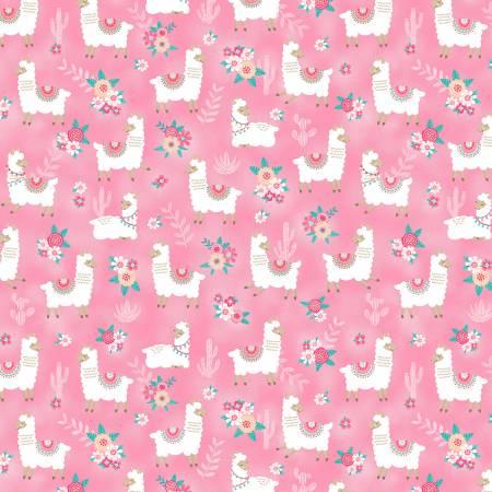 Michael Miller, Llama Nirvana, CX10608-PINK, Pink