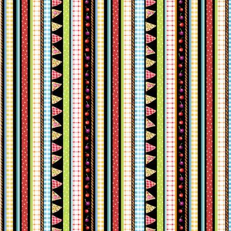 Michael Miller, Louise Nisbet, Picnic By The Lake, DC9837-BLAC, Black