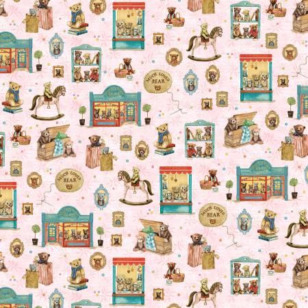 Michael Miller, Much Loved, DDC10644-PINK, Pink