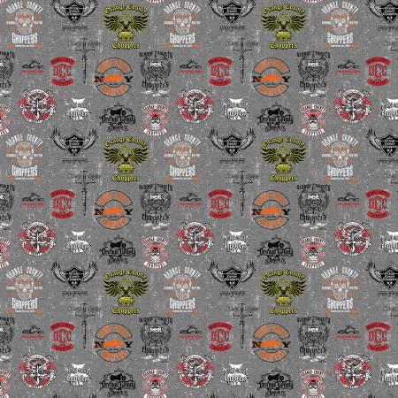 Michael Miller, Orange Co. Choppers, DDC10642-GRAY, Gray