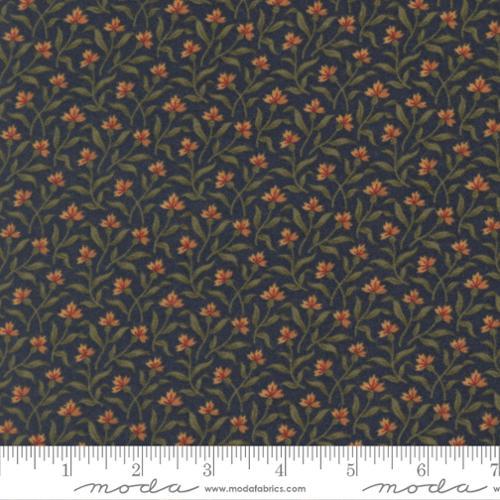 Moda Flannel Season, 9842 14F, Indigo,