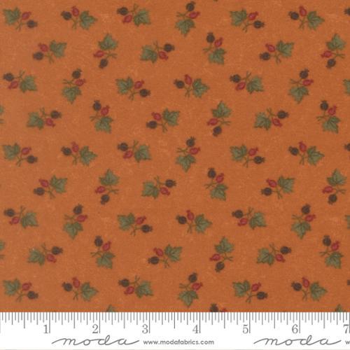 Moda Flannel Season, 9843 17F, Pumpkin,