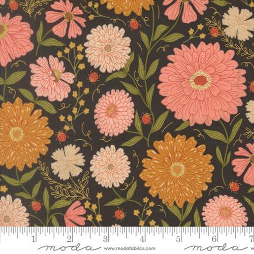 Moda Ladybug Whimsy, 48440 18M, Metal Midnight,