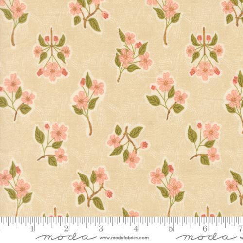 Moda Ladybug Whimsy, 48443 12M, Metal Natural,