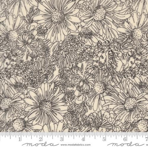 Moda Ladybug Whimsy, 48444 11, Eggshell,