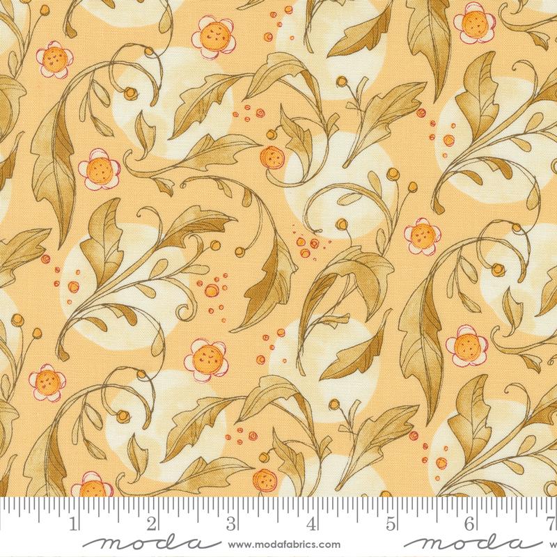 Moda, Robin Pickens, Forest Frolic, 48741 13, Butterscotch