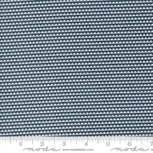 Moda Rosemary Cottage, 55316 14, Navy, Camille Roskelley