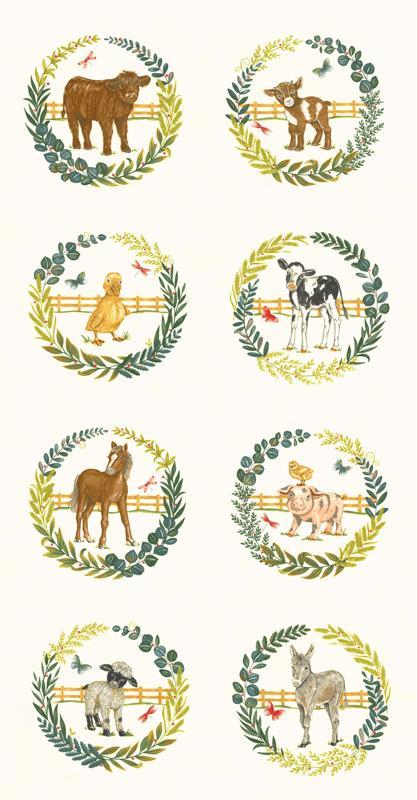 Moda Willow Farm, 56109 11, Cloud, Deb Strain