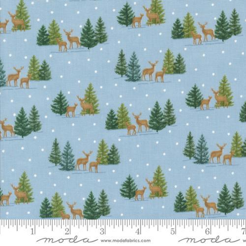 Moda Woodland Winter, 56095 12, Sky Blue, Fancy That Design House