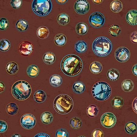 National Parks, CD13292-BROWN, Brown, ANDERSON DESIGNS COL