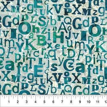 Northcott Abstraction, 83810-63, Teal,